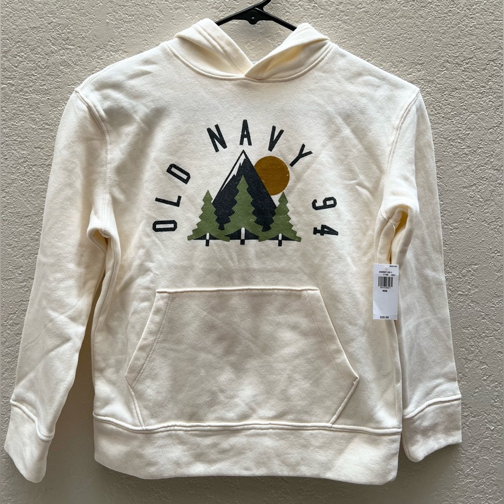 Gender-Neautral Logo Graphic Pullover Hoodie for KIDS. size ( M ) 10$